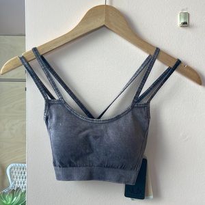 NUX Meditate Bra - Blackwash